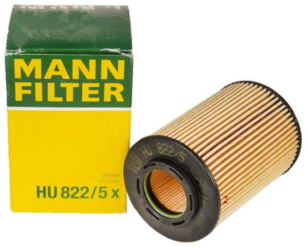 Фильтр масляный MANN-FILTER HU822/5X