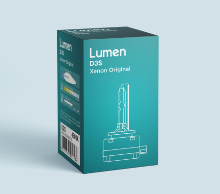 Ксеноновая лампа Lumen Original D3S 5000K