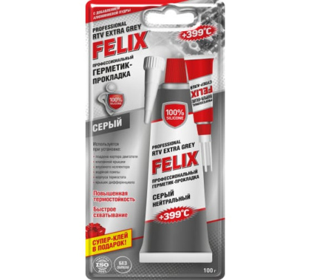 Герметик-прокладка Felix туба 100гр (серый)