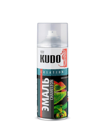 Эмаль декоративная KUDO Chameleon цвет Вечерняя гроза 520мл KUC2673