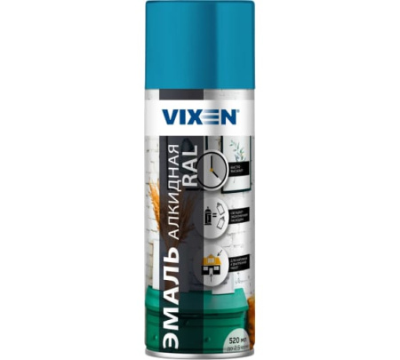Краска VIXEN голубая 520мл VX15012