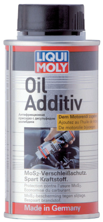 Liqui Moly Присадка антифрикц. с дисульфидом молибдена в мот.масло Oil Additiv (0,125л) 3901