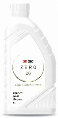 Моторное масло ZIC ZERO 20 0w20 1л 132035