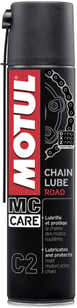 Смазка для цепей Motul C2 Chain Lube Road, аэрозоль, 400мл 102981