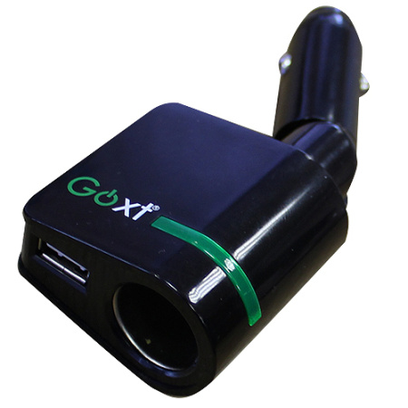 Разветвитель прикуривателя AutoStandart и USB "Goxt" 1А 12В