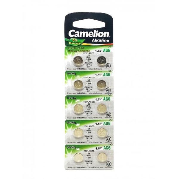 Батарейка Camelion G6 BL-10 батарейка для часов