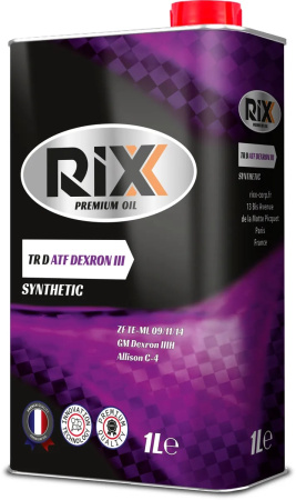 Масло трансмиссионное RIXX DEXRON III 1л