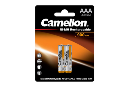 Аккумулятор Camelion /R03 900mAh Ni-Mh BP2