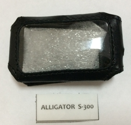 Чехол для брелка Alligator S-300 аквариум черный