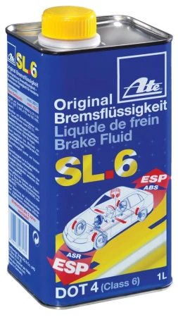 Тормозная жидкость ATE SL6 DOT4 1л