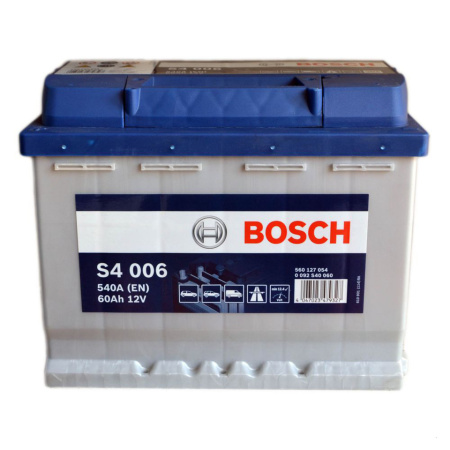 Автомобильный аккумулятор Bosch S4 Silver 560 127 054 - 60Ач (прямая)
