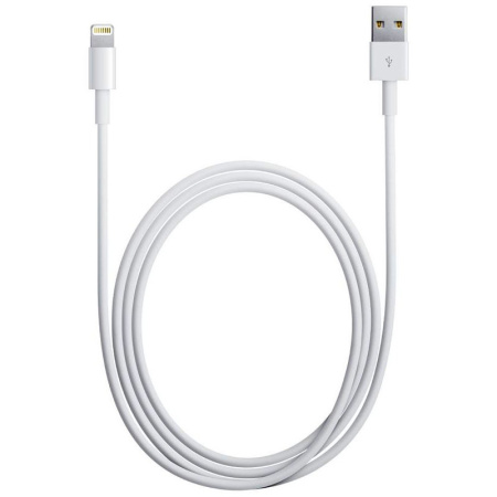 Дата-кабель Olmio 8-pin (lightning) для Apple iPod/iPhone/iPad 1м белый