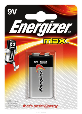 Батарейка Energizer Max 6LR61 Крона