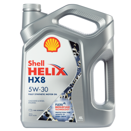 Моторное масло Shell Helix HX8 A3/B4 5w30 4л