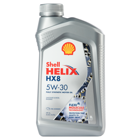 Моторное масло Shell Helix HX8 A3/B4 5w30 1л 550046372