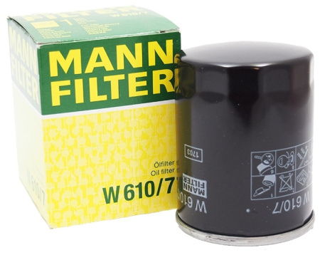 Фильтр масляный MANN-FILTER W610/7