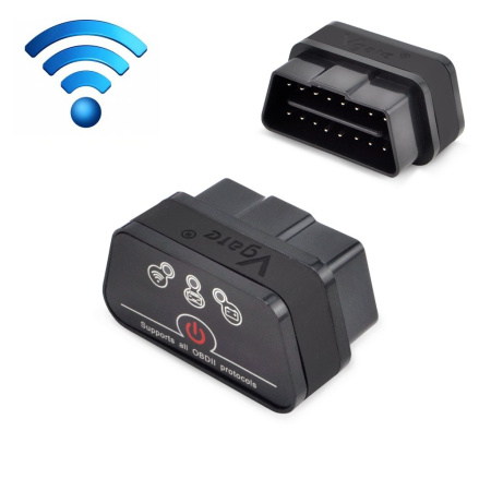 Диагностический адаптер OBD-2 ELM327 (черный) vGate iCar 2 Wi-Fi