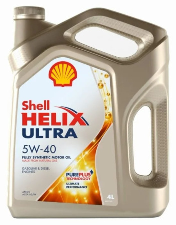 Моторное масло Shell Helix Ultra 5w40 4л