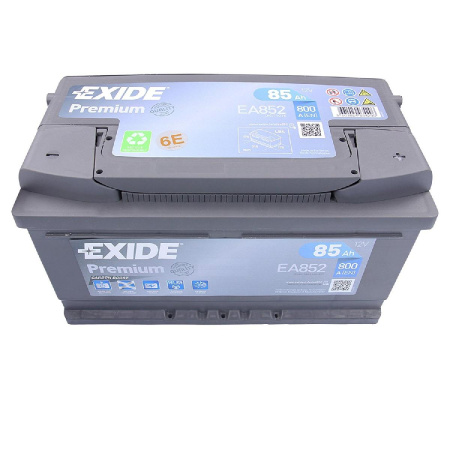 Автомобильный аккумулятор Exide ЕА 852 Premium (обратная)
