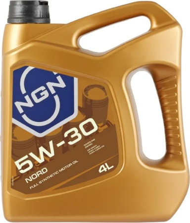 Моторное масло NGN 5W-30 NORD SM/CF 4л V172085337
