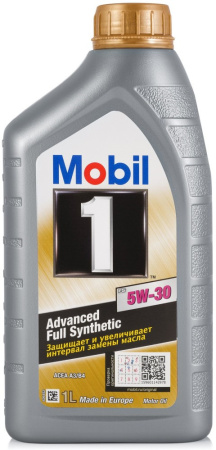 Моторное масло Mobil 1 FS X1 5w30 синтетическое 1л