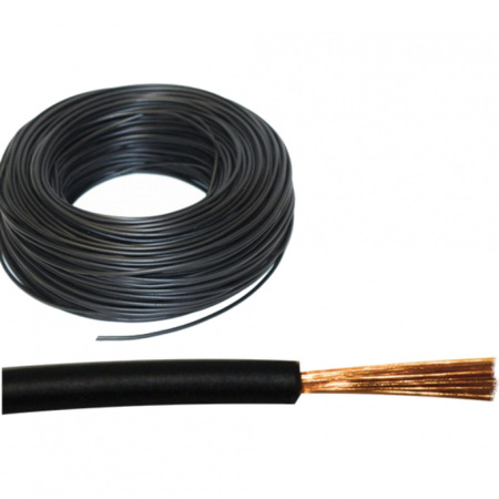 Монтажный кабель PM 1*0.75мм² черн CU медь