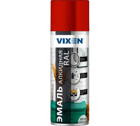 Краска VIXEN красная 520мл VX13020