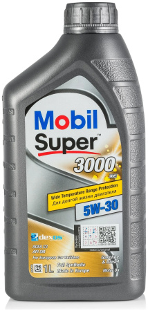 Моторное масло Mobil Super 3000 XE 5w30 1л 5892/M