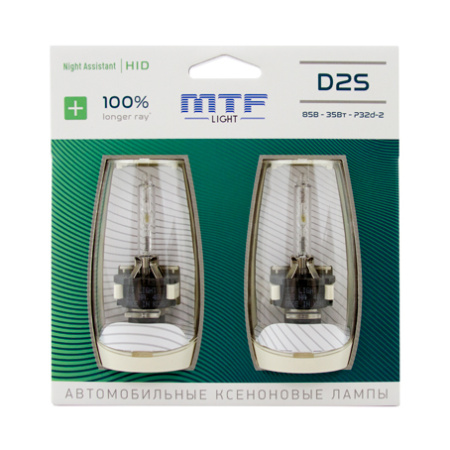 Ксеноновая лампа MTF Night Assistant 100% Longer Ray D2S NABD2S