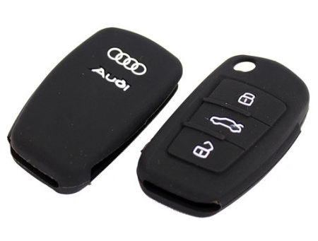 Силиконовый чехол для ключа Audi (Kc-slk-Au-01)