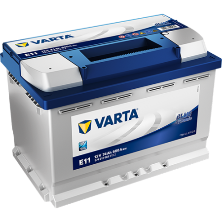 Автомобильный аккумулятор Varta Blue dynamic 574 012 068 - 74Ач (обратная)