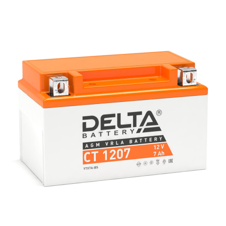 Аккумуляторная батарея Delta CT 1207 12V 7Ah