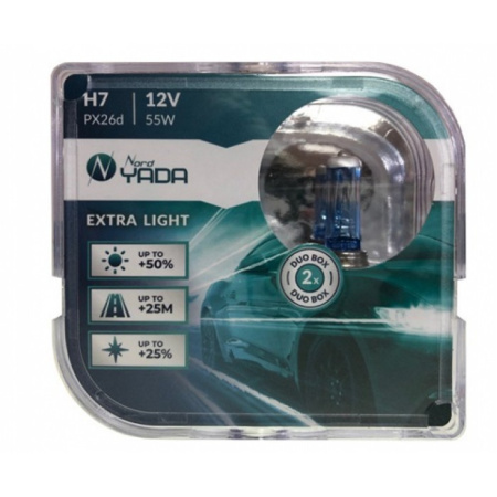 Галогенная лампа Nord YADA EXTRA LIGHT H7  50% 12V 55W G907365