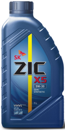 Моторное масло ZIC X5 SN, GF-5 5w30 1л 132621