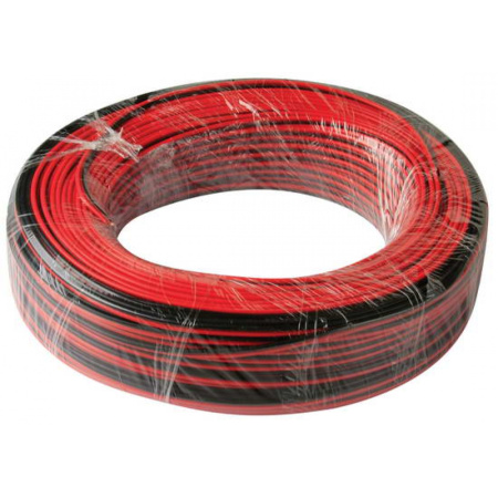 Монтажный кабель ACV 1.25*2 черн/красн. (KP21-1106)