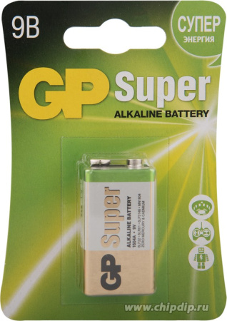 Батарейка GP 1604A/6LR61 BL1