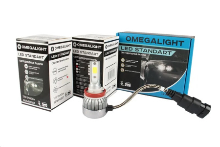 Светодиодная лампа Omegalight Standart H8/H9/H11 2400 lm OLLEDH11ST-1
