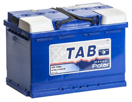 Автомобильный аккумулятор TAB Polar 6СТ-75.0 - 75Ач (обратная) 121075