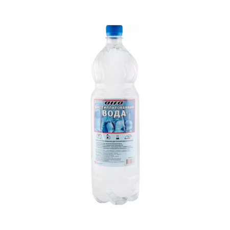 Вода дистиллированная Alfa 1,5л ПЭТ бутылка WA21819/22670