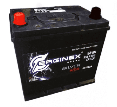 Автомобильный аккумулятор Erginex 6CT-38 Азия (прямая)