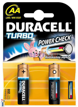 Батарейка Duracell Basic MN1500 AA LR6/316