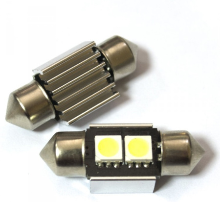 Светодиодная лампа C5W FT-Canbus 5050-2SMD-31мм Aluminium