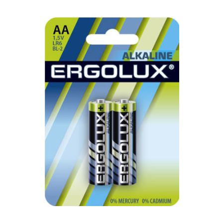 Батарейка Ergolux AA LR06