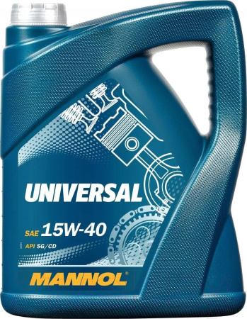 Моторное масло Mannol Universal 15W-40 5л