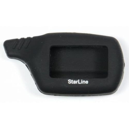 Силиконовый чехол для брелка StarLine B9/B91/B6/B61/A91/A61/V7 черный