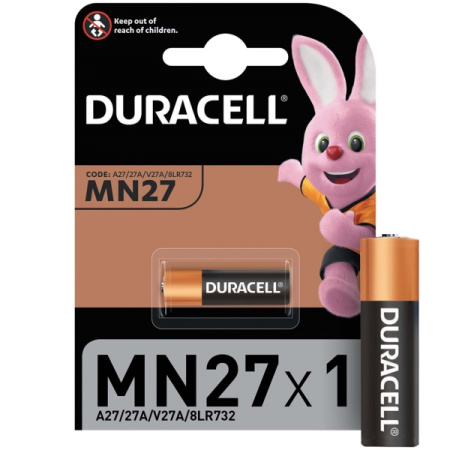 Батарейка Duracell MN27 27A 12V BL1