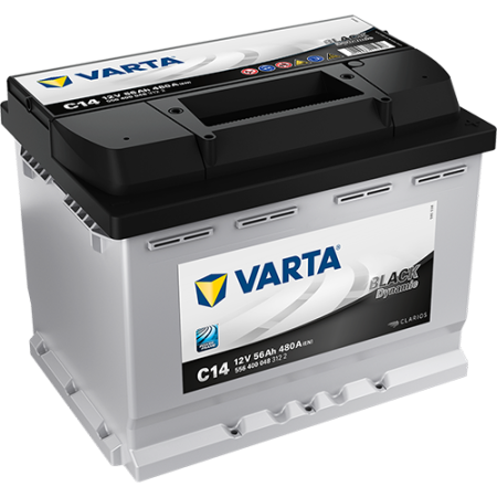 Автомобильный аккумулятор Varta Black dynamic 556 400 048 - 56Ач (обратная)