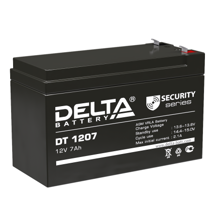 Аккумуляторная батарея Delta DT 1207 12V 7.0Ah