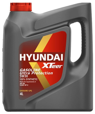 Моторное масло Hyundai Xteer Gasoline Ultra Protection 5w30 4л 1041002