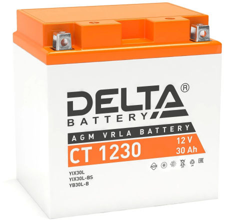 Аккумуляторная батарея Detla CT 1230 12V 30Ah